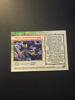Pokemon Topps TC 2000 Movie Animation Edition There's A Storm Brewing (Snorlax) - Image 3