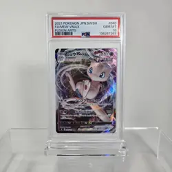 PSA 10 JAPANESE POKEMON 2021 FUSION ART MEW VMAX FULL ART HOLO #40 - Image 1