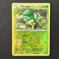 Pansage Reverse Holo 1/98 Emerging Powers Pokemon Card - Image 2