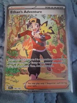 Pokemon Ethan's Adventure 236/182 Special Illustration Rare Destined Rivals ✨ - Image 1
