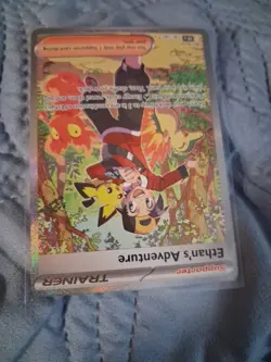 Pokemon Ethan's Adventure 236/182 Special Illustration Rare Destined Rivals ✨ - Image 3