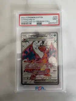 2023 Pokemon SV Black Star Promos Charizard ex Full Art #056 PSA 9 - Image 1