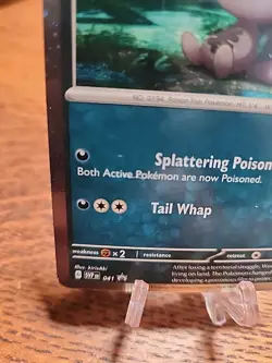 Paldean Wooper 041 Cosmo Holo SVP Blackstar Promo 2023 Pokemon TCG - Image 4