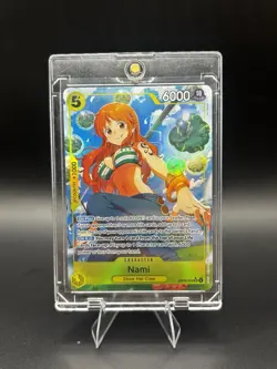 One Piece Card Game Nami SR Alt Art EB03-053 English NM Heroines Edition - Image 1