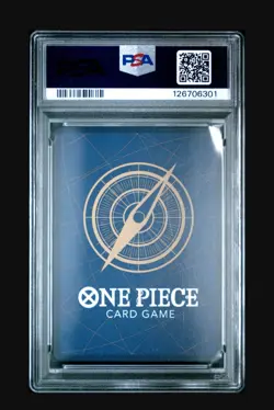 SILVER MARSHALL D. TEACH One Piece 2025 OP12 3rd Anniversary SP Japanese PSA 10 - Image 2