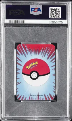 1999 BICYCLE POKEMON MINI PLAYING CARDS RED DECK 4 OF SPADES GENGAR PSA 10 - Image 2
