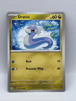 Pokemon TCG * Scarlet & Violet 151 Card * 147/165 Dratini Common Pack Fresh reg - Image 1