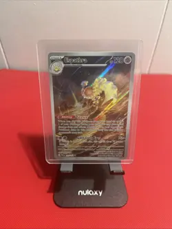 Pokemon TCG Espathra Paradox Rift Holo Card Illustration Rare 197/182 - Image 1