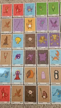 Pookiemoot Gen 1 Lot of 48 Cards - Parody Card Fan Art Derpy - Image 3