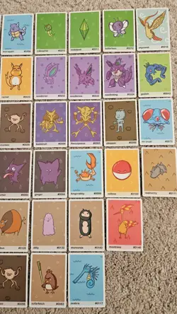 Pookiemoot Gen 1 Lot of 48 Cards - Parody Card Fan Art Derpy - Image 4