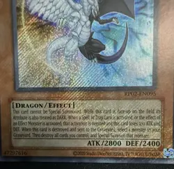 Yu-Gi-Oh! Light and Darkness Dragon RP02-EN095 Secret Rare Card Near Mint 2020 - Image 2