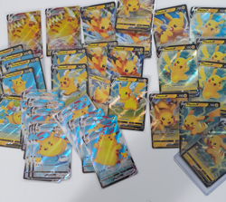 20 X Pikachu, Surfing Pikachu & Flying Pikachu V, VMAX Card Set Celebrations NM - Image 3