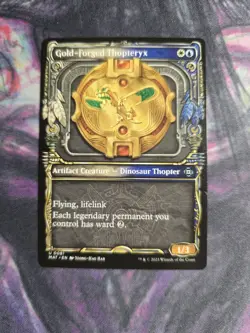 Gold-Forged Thopteryx (Showcase) March of the Machine: The Aftermath Regular - Image 1