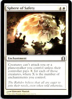 Sphere of Safety U Return to Ravnica 24 NM NM-LP - Image 1