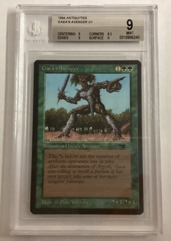MTG Antiquities GAEA’S AVENGER BGS 9 (6245) Graded Power - Image 1