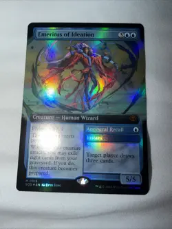 MTG Emeritus of Ideation Extended Art Foil #315 Strixhaven NM - Image 2