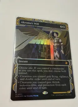 1x Akroma's Will- MTG Secrets of Strixhaven: Mystical Archive Foil NM - Image 1