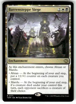 Barrensteppe Siege 171 Rare Tarkir: Dragonstorm Magic: The Gathering LP - Image 1