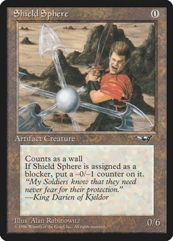 MTG - Shield Sphere - Alliances - Magic the Gathering - Image 1