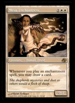 MTG Mesa Enchantress LP Light Play Planar Chaos [5315] - Image 1