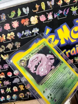 Dark Weezing Pokemon Card 60 HP Rare 14/82 #110 Holographic - LP - Image 4