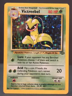 Victreebel 14/64 Unlimited Holo Rare - Pokemon Jungle Set LP - Image 1