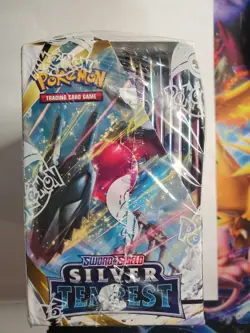 2022 Pokemon Sword & Shield Silver Tempest Factory Sealed Booster Box - Image 4