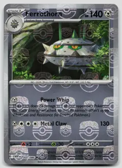 Ferrothorn 069/086 White Flare - Master Ball Pokemon NM - Image 1