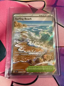 Pokemon TCG - Mega Evolution - Chaos Rising - Surfing Beach 114/086 UR - Image 1