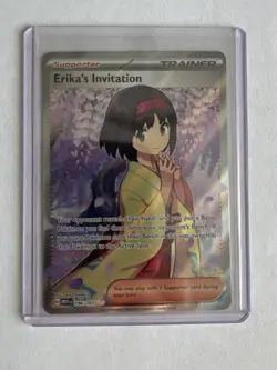 Pokemon TCG Reshiram & Charizard GX Celebi VMAX Erika's Invitation Lot 3 - Image 5