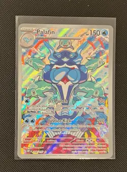 Pokemon TCG Palafin 200/197 Illustration Rare Obsidian Flames 2023 - Image 1