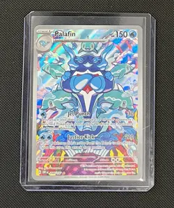 Pokemon TCG Palafin 200/197 Illustration Rare Obsidian Flames 2023 - Image 3