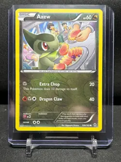 Axew 109/162 Reverse Holo Pokemon 2015 XY Breakthrough - NM - Image 1