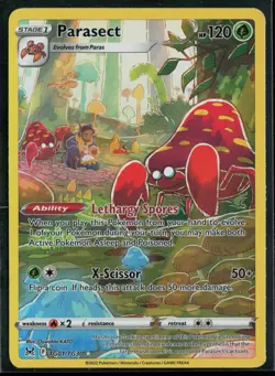Parasect TG01/TG30 Lost Origin Trainer Gallery Trainer Gallery Rare Holo Pokemon - Image 1