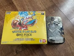 One Piece TCG - OP15 EB04 - Booster Box + 1x Sabo Tin Art Set - new sealed - Image 1