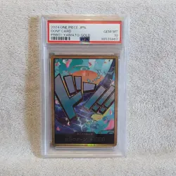 One Piece Card PSA10 Don Card Yamato Gold PRB01 2024 Japanese - Image 1