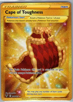 Cape of Toughness (Secret) 200/185 SWSH04: Vivid Voltage - Pokemon Card - NM - Image 1