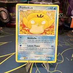Pokemon TCG Platinum Base Set Psyduck Card 87/127 Common Non-Holo Near Mint - Image 1