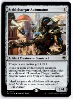 Stridehangar Automaton NM DRC Commander: Aetherdrift MTG - Image 1