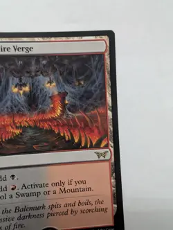 Blazemire Verge - DSK 0256 - NM - MTG Magic Land Rakdos - Image 3