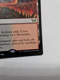 Blazemire Verge - DSK 0256 - NM - MTG Magic Land Rakdos - Image 4