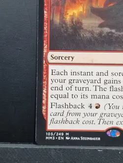 MTG - Past in Flames - Modern Masters 2017 - (MM3) - Near Mint Mythic Card Magic - Image 4