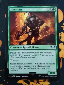 MTG - Aberrant - Universes Beyond: Warhammer 40000, Regular - LP - Image 1