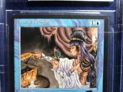MTG Antiquities Hurkyl's Recall U1 B BGS 9 Quad+ MINT (Gem Mint edges) 1994 - Image 3