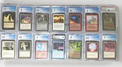 MTG The Dark CGC graded lot Of 14 ⭐ City of Shadows ⭐ Mana Vortex ⭐ - Image 2