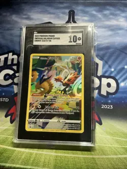 Pokemon TCG Galarian Zapdos Pokemon 2023 Black Star Promo –SGC 10 - Image 1