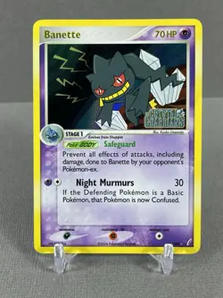 Pokemon TCG Banette 1/100 Reverse Holo Stamped Rare Crystal Guardians NM/ LP - Image 1