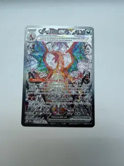 Charizard ex 223/197 SV03: Obsidian Flames Holo Full Art Tera Rare Pokemon - Image 1