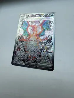 Charizard ex 223/197 SV03: Obsidian Flames Holo Full Art Tera Rare Pokemon - Image 2