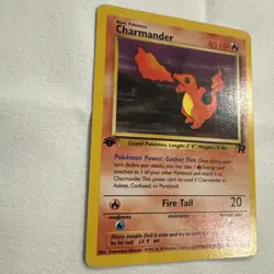 🔥 Charmander 50/82 – 1st Edition Team Rocket – Vintage Pokemon 1999 - NEAR MINT - Image 3